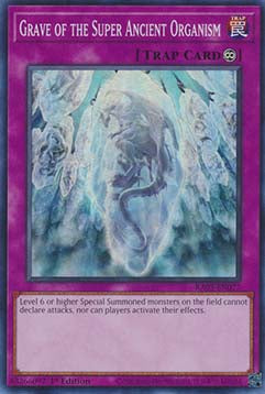 Grave of the Super Ancient Organism (V.1 - Super Rare) - Quarter Century Bonanza (Super Rare) [RA03-077]