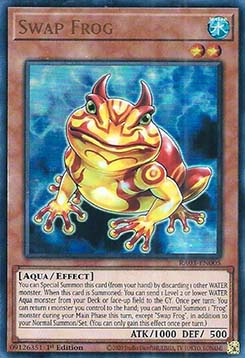 Swap Frog (V.2 - Ultra Rare)⁣ - Quarter Century Bonanza⁣ (Ultra Rare)⁣ [005]