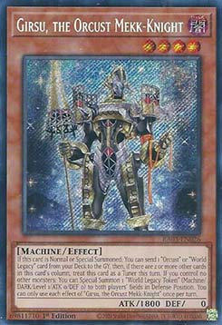 Girsu, the Orcust Mekk-Knight (V.3 - Secret Rare) - Quarter Century Bonanza (Secret Rare) [RA03-026]