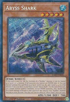 Abyss Shark (V.3 - Secret Rare)⁣ - Quarter Century Bonanza⁣ (Secret Rare)⁣ [030]