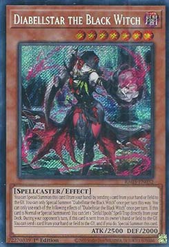 Diabellstar the Black Witch (V.3 - Secret Rare)⁣ - Quarter Century Bonanza⁣ (Secret Rare)⁣ [032]