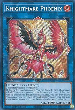 Knightmare Phoenix (V.3 - Secret Rare)⁣ - Quarter Century Bonanza⁣ (Secret Rare)⁣ [042]