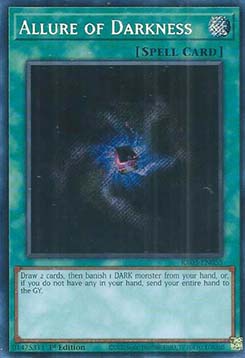 Allure of Darkness (V.3 - Secret Rare)⁣ - Quarter Century Bonanza⁣ (Secret Rare)⁣ [055]