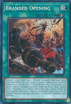 Branded Opening (V.3 - Secret Rare)⁣ - Quarter Century Bonanza⁣ (Secret Rare)⁣ [070]