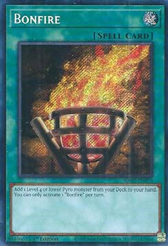 Bonfire (V.3 - Secret Rare)⁣ - Quarter Century Bonanza⁣ (Secret Rare)⁣ [073]