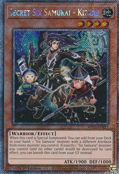 Secret Six Samurai - Kizaru (V.4 - Platinum Secret Rare)⁣ - Quarter Century Bonanza⁣ (Platinum Secret Rare)⁣ [017]