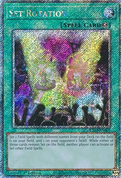 Set Rotation (V.4 - Platinum Secret Rare)⁣ - Quarter Century Bonanza⁣ (Platinum Secret Rare)⁣ [065]