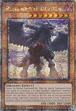 Punishment Dragon (V.5 - Quarter Century Secret Rare)⁣ - Quarter Century Bonanza⁣ (Quarter Century Secret Rare)⁣ [015]