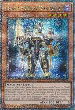 Girsu, the Orcust Mekk-Knight (V.5 - Quarter Century Secret Rare)⁣ - Quarter Century Bonanza⁣ (Quarter Century Secret Rare)⁣ [026]