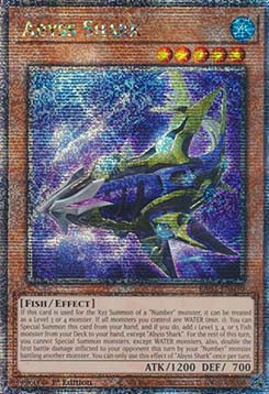 Abyss Shark (V.5 - Quarter Century Secret Rare)⁣ - Quarter Century Bonanza⁣ (Quarter Century Secret Rare)⁣ [030]