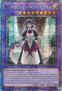 House Dragonmaid (V.5 - Quarter Century Secret Rare)⁣ - Quarter Century Bonanza⁣ (Quarter Century Secret Rare)⁣ [037]