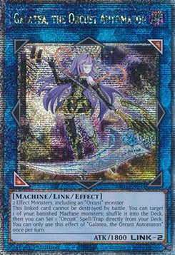 Galatea, the Orcust Automaton (V.5 - Quarter Century Secret Rare)⁣ - Quarter Century Bonanza⁣ (Quarter Century Secret Rare)⁣ [044]