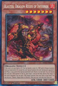 Blaster, Dragon Ruler of Infernos (V.6 - Collectors Rare)⁣ - Quarter Century Bonanza⁣ (Collectors Rare)⁣ [010]