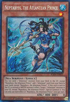 Neptabyss, the Atlantean Prince (V.6 - Collectors Rare)⁣ - Quarter Century Bonanza⁣ (Collectors Rare)⁣ [013]