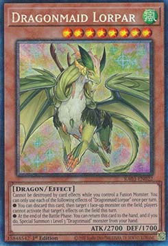 Dragonmaid Lorpar (V.6 - Collectors Rare)⁣ - Quarter Century Bonanza⁣ (Collectors Rare)⁣ [022]