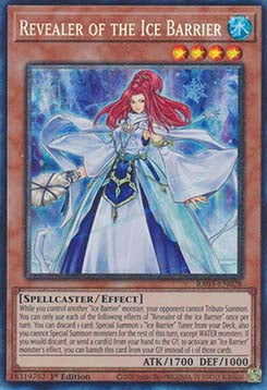Revealer of the Ice Barrier (V.6 - Collectors Rare) - Quarter Century Bonanza (Collectors Rare) [RA03-028]
