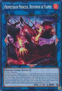 Promethean Princess, Bestower of Flames (V.5 - Collectors Rare)⁣ - Quarter Century Bonanza⁣ (Collectors Rare)⁣ [050]