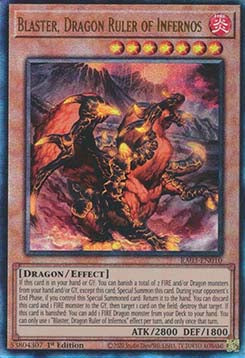 Blaster, Dragon Ruler of Infernos (V.7 - Ultimate Rare)⁣ - Quarter Century Bonanza⁣ (Ultimate Rare)⁣ [010]