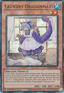 Laundry Dragonmaid (V.7 - Ultimate Rare)⁣ - Quarter Century Bonanza⁣ (Ultimate Rare)⁣ [021]