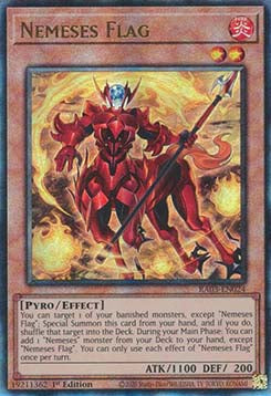 Nemeses Flag (V.7 - Ultimate Rare) - Quarter Century Bonanza (Ultimate Rare) [RA03-024]