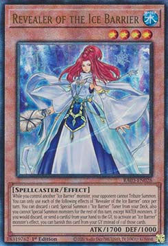 Revealer of the Ice Barrier (V.7 - Ultimate Rare)⁣ - Quarter Century Bonanza⁣ (Ultimate Rare)⁣ [028]