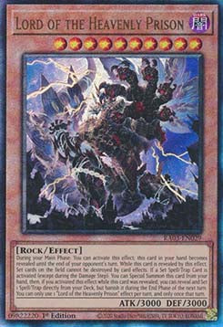Lord of the Heavenly Prison (V.7 - Ultimate Rare)⁣ - Quarter Century Bonanza⁣ (Ultimate Rare)⁣ [029]