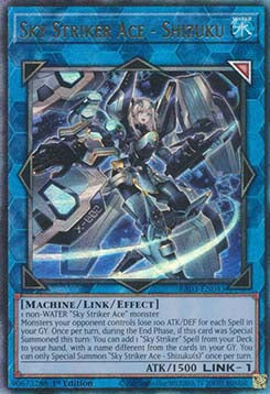 Sky Striker Ace - Shizuku (V.8 - Ultimate Rare) - Quarter Century Bonanza (Ultimate Rare) [RA03-043]