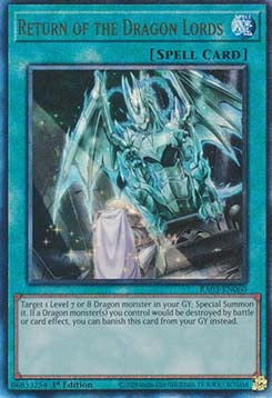 Return of the Dragon Lords (V.7 - Ultimate Rare)⁣ - Quarter Century Bonanza⁣ (Ultimate Rare)⁣ [060]