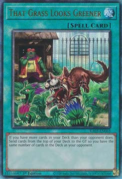 That Grass Looks Greener (V.7 - Ultimate Rare) - Quarter Century Bonanza (Ultimate Rare) [RA03-063]