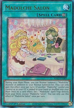 Madolche Salon (V.7 - Ultimate Rare) - Quarter Century Bonanza (Ultimate Rare) [RA03-069]