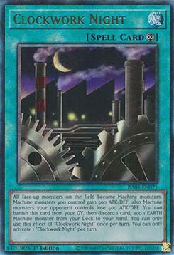 Clockwork Night (V.7 - Ultimate Rare)⁣ - Quarter Century Bonanza⁣ (Ultimate Rare)⁣ [071]