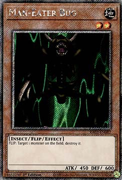 Man-Eater Bug (V.1 - Platinum Secret Rare)⁣ - Quarter Century Bonanza⁣ (Platinum Secret Rare)⁣ [082]