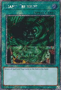 Giant Trunade (V.1 - Platinum Secret Rare) - Quarter Century Bonanza (Platinum Secret Rare) [RA03-097]
