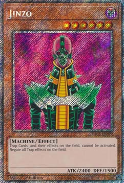 Jinzo (V.1 - Platinum Secret Rare) - Quarter Century Bonanza (Platinum Secret Rare) [RA03-099]