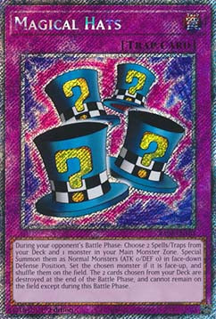 Magical Hats (V.1 - Platinum Secret Rare)⁣ - Quarter Century Bonanza⁣ (Platinum Secret Rare)⁣ [107]