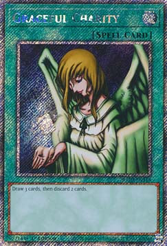 Graceful Charity (V.1 - Platinum Secret Rare)⁣ - Quarter Century Bonanza⁣ (Platinum Secret Rare)⁣ [116]