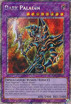 Dark Paladin (V.1 - Platinum Secret Rare) - Quarter Century Bonanza (Platinum Secret Rare) [RA03-126]