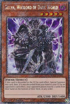 Sillva, Warlord of Dark World (V.1 - Platinum Secret Rare)⁣ - Quarter Century Bonanza⁣ (Platinum Secret Rare)⁣ [158]