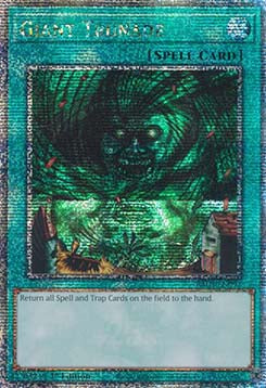 Giant Trunade (V.2 - Quarter Century Secret Rare)⁣ - Quarter Century Bonanza⁣ (Quarter Century Secret Rare)⁣ [097]