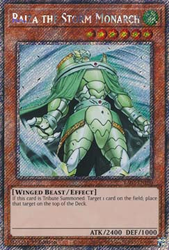 Raiza the Storm Monarch (V.1 - Platinum Secret Rare)⁣ - Quarter Century Bonanza⁣ (Platinum Secret Rare)⁣ [180]
