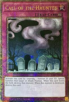 Call of the Haunted (V.2 - Quarter Century Secret Rare)⁣ - Quarter Century Bonanza⁣ (Quarter Century Secret Rare)⁣ [108]