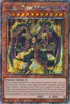 Yubel - Terror Incarnate (V.1 - Platinum Secret Rare)⁣ - Quarter Century Bonanza⁣ (Platinum Secret Rare)⁣ [190]