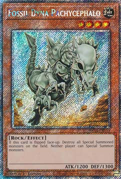 Fossil Dyna Pachycephalo (V.1 - Platinum Secret Rare)⁣ - Quarter Century Bonanza⁣ (Platinum Secret Rare)⁣ [195]
