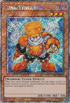Junk Synchron (V.1 - Platinum Secret Rare)⁣ - Quarter Century Bonanza⁣ (Platinum Secret Rare)⁣ [199]