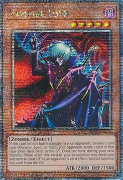 Vampire Lord (V.2 - Quarter Century Secret Rare) - Quarter Century Bonanza (Quarter Century Secret Rare) [RA03-128]