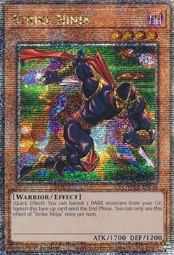 Strike Ninja (V.2 - Quarter Century Secret Rare)⁣ - Quarter Century Bonanza⁣ (Quarter Century Secret Rare)⁣ [131]