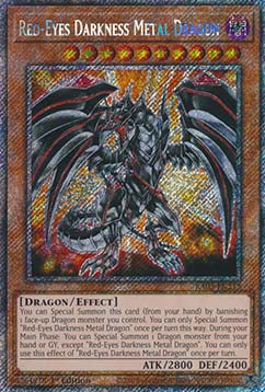 Red-Eyes Darkness Metal Dragon (V.1 - Platinum Secret Rare)⁣ - Quarter Century Bonanza⁣ (Platinum Secret Rare)⁣ [212]