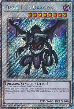 Dark End Dragon (V.1 - Platinum Secret Rare)⁣ - Quarter Century Bonanza⁣ (Platinum Secret Rare)⁣ [216]