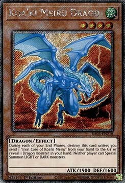 Koa'ki Meiru Drago (V.1 - Platinum Secret Rare)⁣ - Quarter Century Bonanza⁣ (Platinum Secret Rare)⁣ [218]