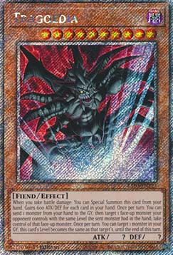 Tragoedia (V.1 - Platinum Secret Rare)⁣ - Quarter Century Bonanza⁣ (Platinum Secret Rare)⁣ [223]
